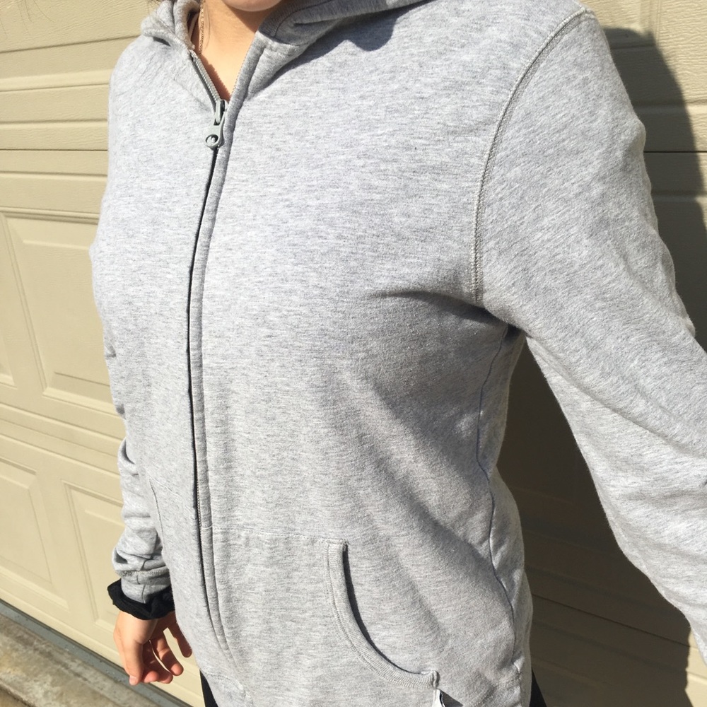 Old navy gray zip up jacket